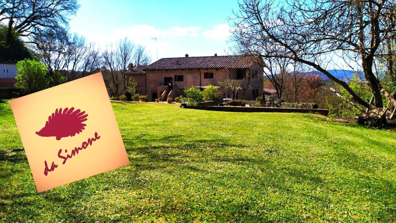 Da Simone Podere Santi Lucia E Pietro Siena Eksteriør billede